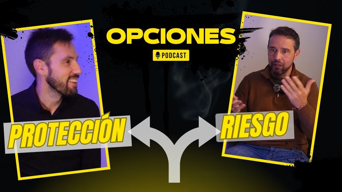 Aleix Fayos durante la entrevista sobre opciones financieras
