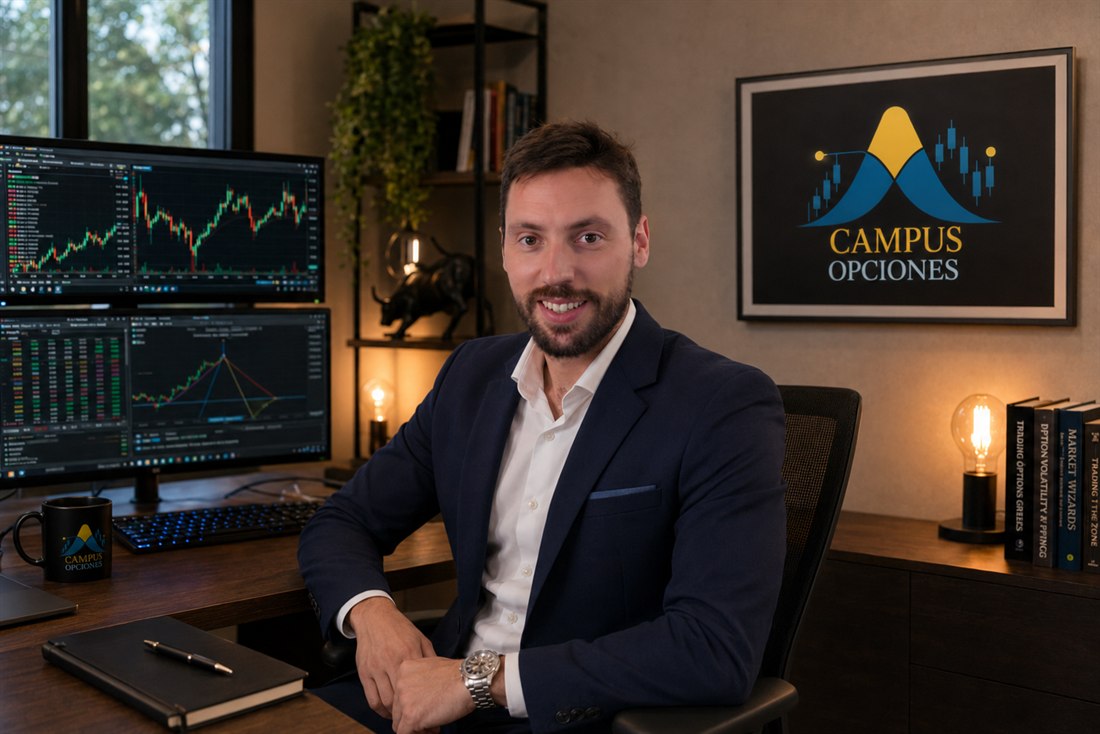 Aleix Fayos — Trader de opciones financieras y fundador de Campus Opciones